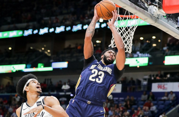 鹈鹕血洗篮网B队,布拉德利高光表现 鹈鹕血洗篮网B队,布拉德利高光表现