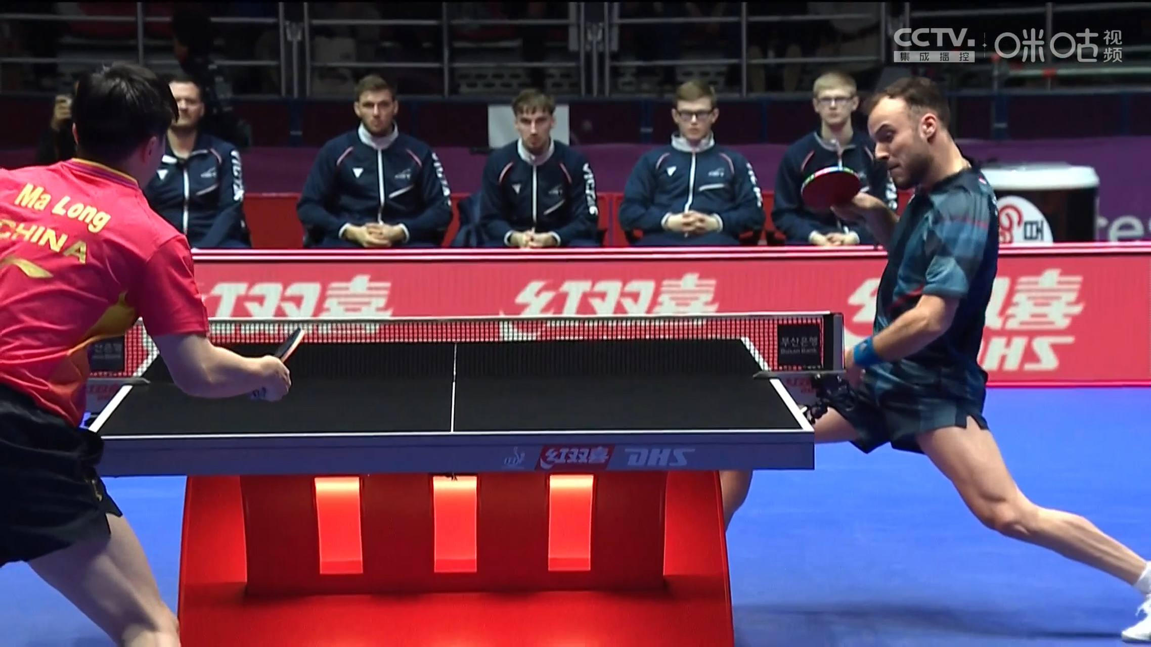 日本队绝杀法国队,马龙扛起全队 日本队绝杀法国队,马龙扛起全队